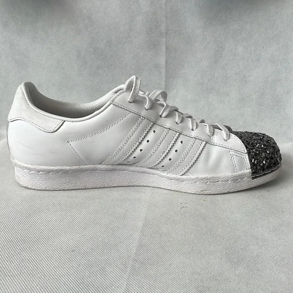 Adidas Superstars 80's Metal Toe White/Black Size